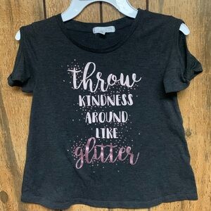 Girls Cold Shoulder T-shirt